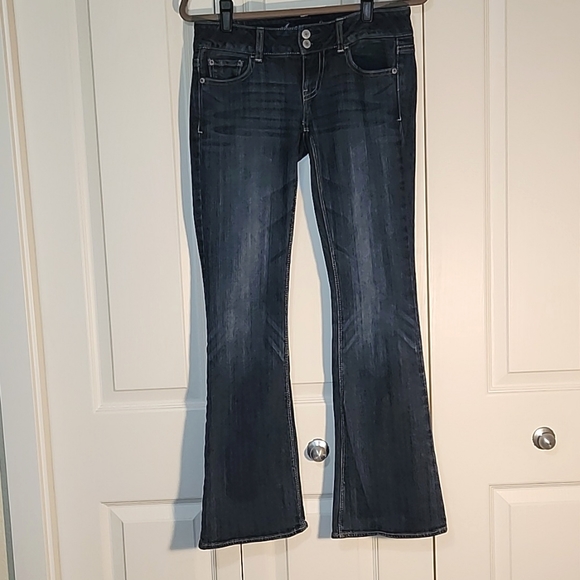 American Eagle Outfitters Denim - American Eagle Jeans - Artist- dark wash- flare leg- Sz 4 S